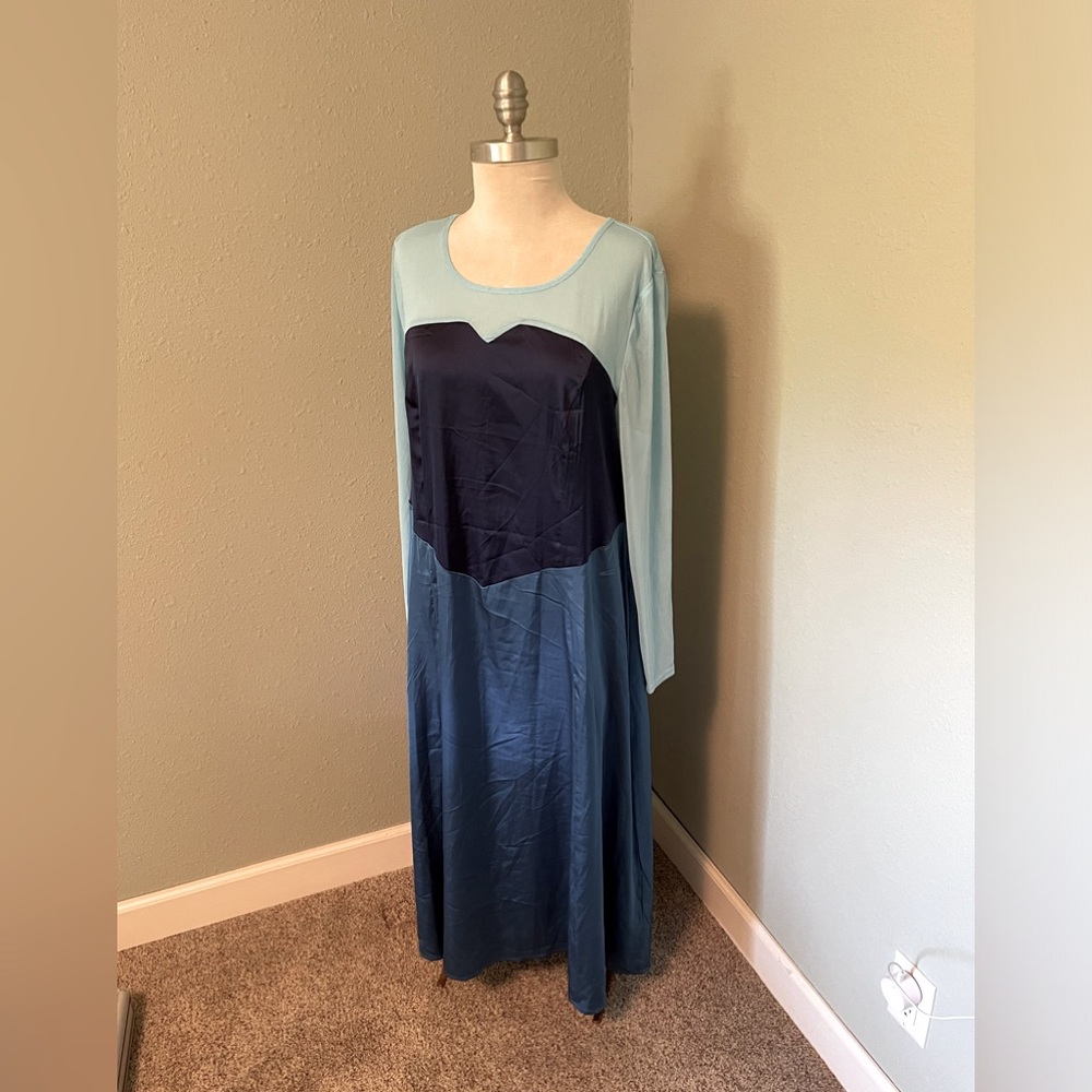 NWT Plus Size “Ariel” Disney Style Cosplay Costume Dress Renaissance